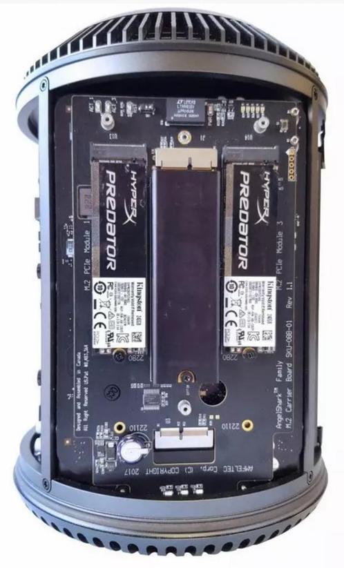 AngelShark M.2 SSD uitbreidings bord voor Mac Pro 6,1 (2013), Computers en Software, Harde schijven, Nieuw, Desktop, Intern, SSD