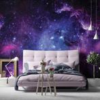 Fotobehang / Behang - Galaxy - Sterren - Ruimte - Planeten, Minder dan 10 m², Ruimte, Paars, Verzenden