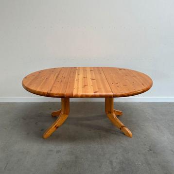 Vintage grenen tafel jaren 70 deens design 70s Daumiller beschikbaar voor biedingen