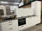 Witte rechte Keller keuken !! Volop keus keukens !!, Ophalen, Gebruikt, Wit, Dubbelwandige keuken