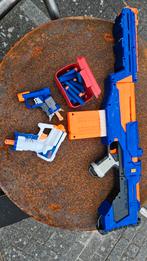 Nerf-pistolen, Kinderen en Baby's, Speelgoed | Buiten | Actiespeelgoed, Ophalen, Gebruikt