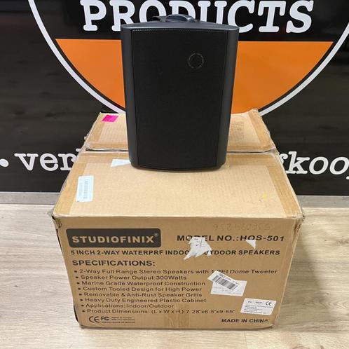 StudioFinix HOS-501 buitenspeakers | Compleet in doos | NIEU, Audio, Tv en Foto, Luidsprekers, Nieuw