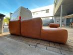 Hay maggs cognac leather sofa., Ophalen of Verzenden, Zo goed als nieuw, Rechthoekig, 125 cm of meer
