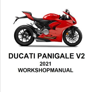 Werkplaatsboek Ducati V2 2020 - 2024 op cd-rom beschikbaar voor biedingen