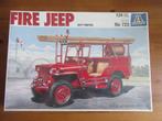 Fire Jeep  (Italeri 1/24), Hobby en Vrije tijd, Modelbouw | Auto's en Voertuigen, Groter dan 1:32, Nieuw, Ophalen of Verzenden