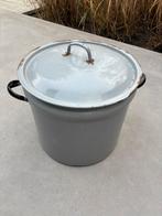 Grote pot wasketel geëmailleerd, Ophalen of Verzenden, Zo goed als nieuw, Overige materialen, Pot, Bus of Blik