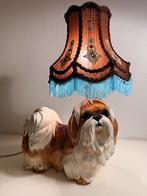 Italiaans keramiek hond lamp, Ophalen of Verzenden, Zo goed als nieuw, 50 tot 75 cm