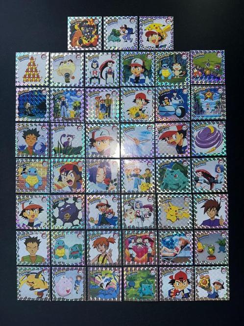 Pokémon Artbox Silver Prism Holo Sticker Set Compleet [NM], Verzamelen, Complete verzamelingen en Collecties, Ophalen of Verzenden