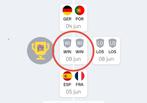 Nations League Finale 8 juni München, Drie personen of meer, Juni