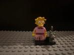 Lego Lisa Simpson Roze Jurk - Serie 2 Minifiguur, Ophalen of Verzenden, Zo goed als nieuw, Losse stenen, Lego
