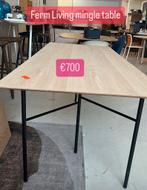 Ferm Living mingle eettafel eikenhout showmodel, Eikenhout, Zo goed als nieuw, Vijf personen of meer, 150 tot 200 cm