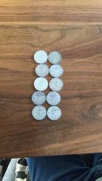 10 zilveren juliana rijksdaalders, Ophalen of Verzenden, Koningin Juliana, 2½ gulden