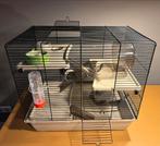 Hamsterkooi met extra’s (33x51x45), Dieren en Toebehoren, Kooi, Gebruikt, Minder dan 75 cm, Hamster