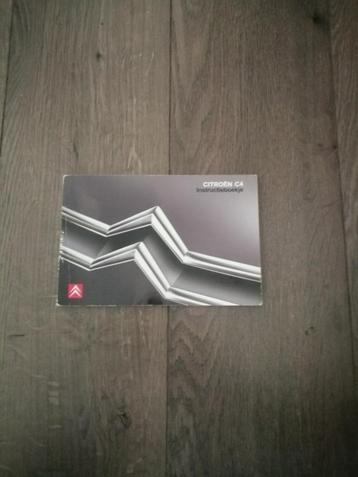 Gebruikershandleiding CITROEN C4   2004/2010  beschikbaar voor biedingen