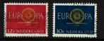 Nederland NVPH 745-746 gestempeld 4, Verzenden, Na 1940, Gestempeld