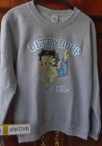 BETTY BOOP SWEATER * Maat S *, Grijs, Maat 38/40 (M), Gildan, Zo goed als nieuw