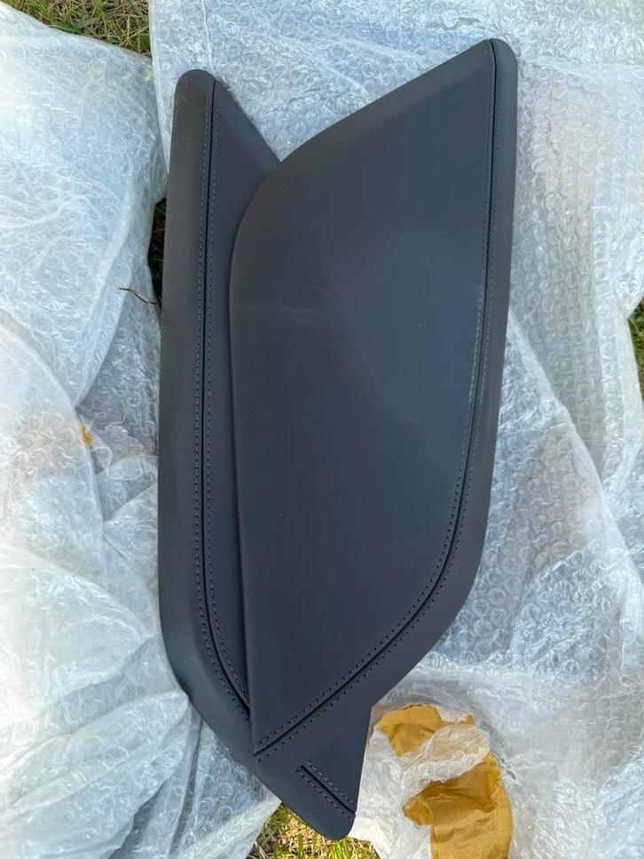 Audi A6/S6/RS6 C7 4G middenconsole afdekking zwart leer., Auto-onderdelen, Interieur en Bekleding, Audi, Nieuw, Ophalen of Verzenden