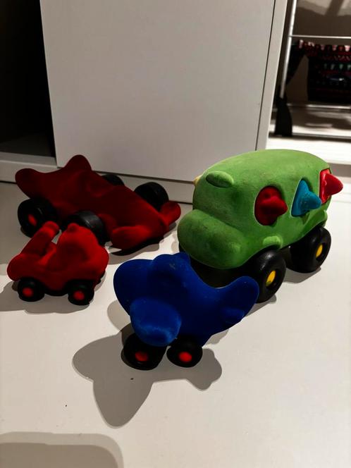 Rubbabu speelset van super zacht schuimrubber, Kinderen en Baby's, Speelgoed | Knuffels en Pluche, Zo goed als nieuw, Overige typen