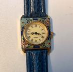 ENAMEL CLOISONNE DAMESHORLOGE, Overige merken, Overige materialen, Polshorloge, Ophalen of Verzenden