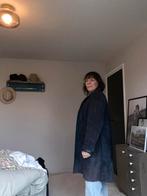 Vintage suede jas, Ophalen of Verzenden, Gedragen, Maat 42/44 (L), Blauw