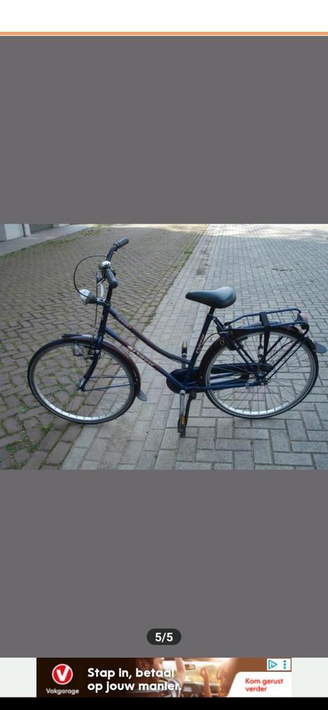 Te koop nette damesfiets met versnellingen en slot, Fietsen en Brommers, Fietsen | Dames | Damesfietsen, Gebruikt, Overige merken