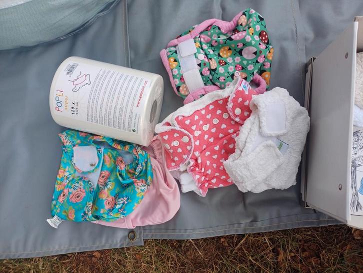 Wasbare luiers leuke motiefjes, Kinderen en Baby's, Babykleding | Overige, Zo goed als nieuw, Jongetje of Meisje, Ophalen of Verzenden