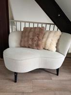 WOOOD Lounge Fauteuil Sara Teddy – Off White (rechts), Huis en Inrichting, Fauteuils, Ophalen, 50 tot 75 cm