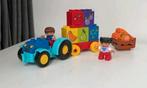 Duplo 10615 tractor met fruit, Ophalen of Verzenden, Zo goed als nieuw, Duplo