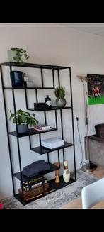 Metalen vakkenkast, Huis en Inrichting, Ophalen, Zo goed als nieuw, 25 tot 50 cm, Minder dan 150 cm
