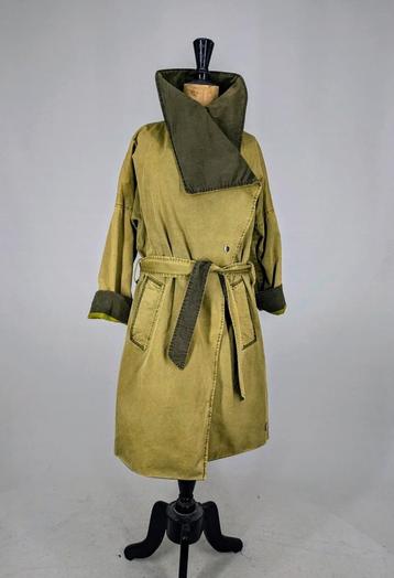 Scotch & Soda Jas - Militaire Groen, Grote Kraag beschikbaar voor biedingen