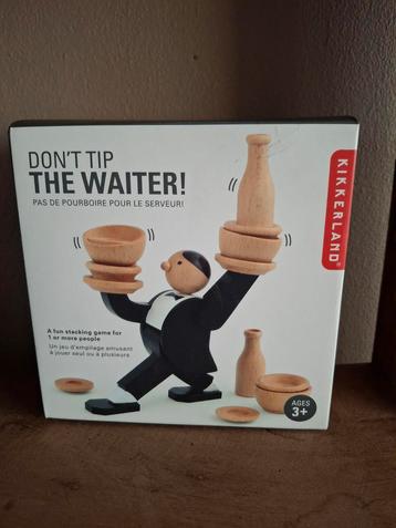 Don't Tip the Waiter! Balanceerspel beschikbaar voor biedingen