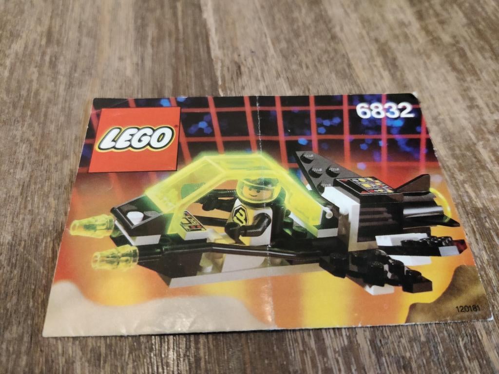 Lego Blacktron Invader 6832 - Vintage Set, Kinderen en Baby's, Speelgoed | Duplo en Lego, Ophalen of Verzenden, Gebruikt, Complete set