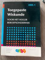 C. de Joode - 1 HBO toegepaste wiskunde deel 1, C. de Joode; A. Sluijter; J.H. Blankespoor, Ophalen of Verzenden, Zo goed als nieuw