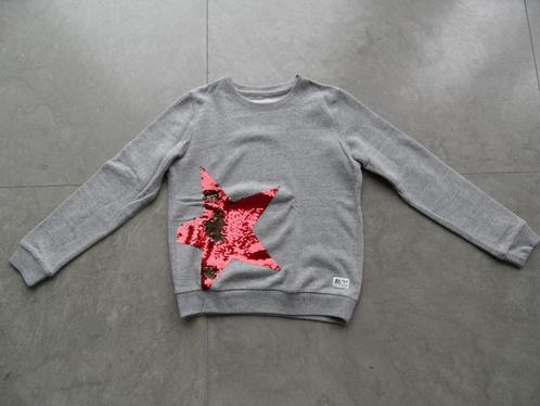 Grijze trui van American Outfitters, maat 164 meisje,, Kinderen en Baby's, Kinderkleding | Maat 164, Zo goed als nieuw, Meisje