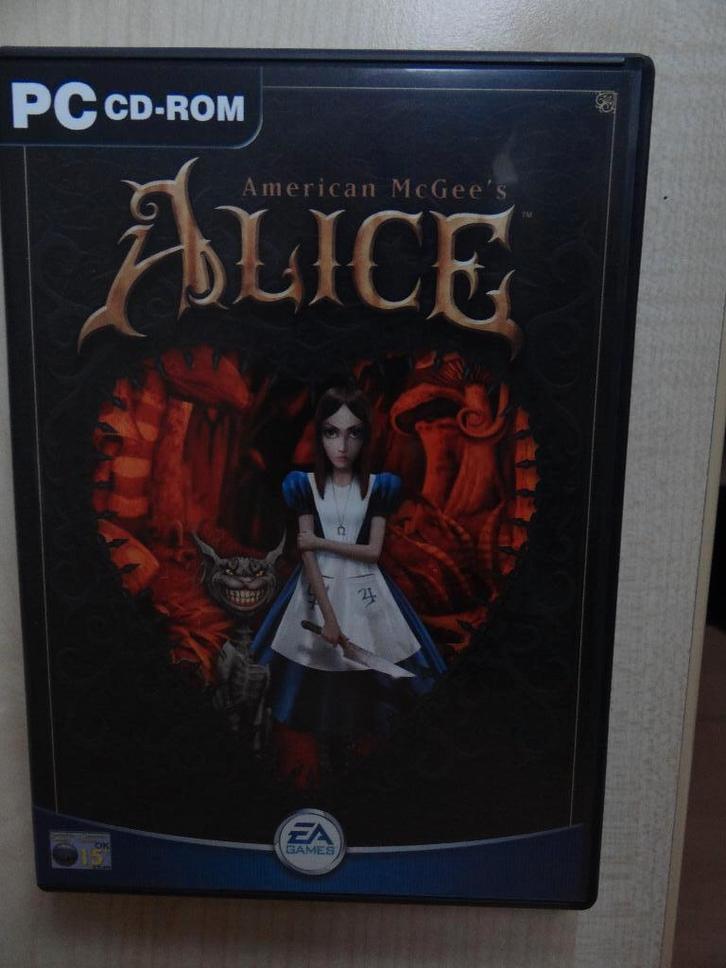 PC CD-ROM American McGee's Alice, Spelcomputers en Games, Games | Pc, Nieuw, Avontuur en Actie, 1 speler, Vanaf 16 jaar, Eén computer