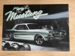 Mustang plaat/poster, Ophalen of Verzenden, Zo goed als nieuw