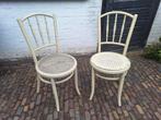 2 oude café thonet stoelen, Ophalen, Zo goed als nieuw, Bruin