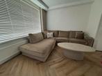 Bank te koop + extra kussens!, 250 tot 300 cm, Gebruikt, Hoekbank, 75 tot 100 cm
