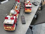 Twee brandweer wagens zie foto, Hobby en Vrije tijd, Modelbouw | Boten en Schepen, Ophalen, Zo goed als nieuw