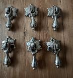 Knoppen, chroom, 6 stuks, Ophalen of Verzenden, Gebruikt