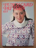 Punch Card Pattern vol.4 Frans Duits Spaans Ned. Engels Ital, Boeken, Hobby en Vrije tijd, Ophalen of Verzenden, Zo goed als nieuw