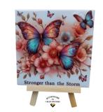 Tegeltje stronger than the storm, Verzenden, Nieuw