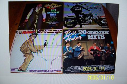 8 lp's rock jaren 60 bill haley-little richard-fats domino, Cd's en Dvd's, Vinyl | Rock, Gebruikt, Rock-'n-Roll, 12 inch, Ophalen of Verzenden