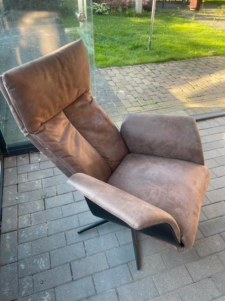 Relaxfauteuil Pronto wonen, Huis en Inrichting, Fauteuils, Zo goed als nieuw, Stof, 50 tot 75 cm, 75 tot 100 cm, Ophalen