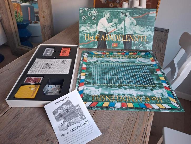 Het Aandelenspel V&D, Hobby en Vrije tijd, Gezelschapsspellen | Bordspellen, Nieuw, Vijf spelers of meer, Ophalen of Verzenden