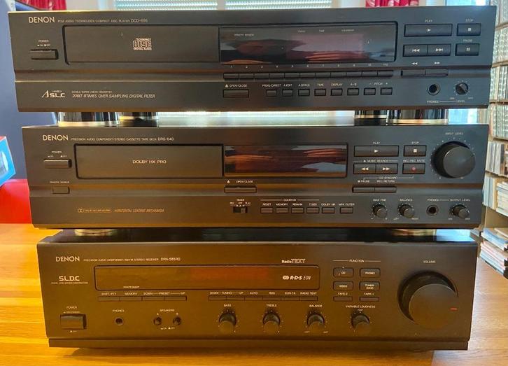 DENON Droom set, Audio, Tv en Foto, Stereo-sets, Zo goed als nieuw, Cassettedeck, Cd-speler, Tuner of Radio, Speakers, Denon, Ophalen