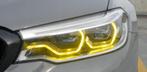 BMW G30 F90 Gele Angel eyes CSL CS style look!, Auto-onderdelen, Verlichting, Nieuw, BMW, Ophalen