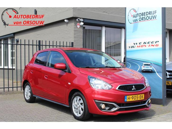 Mitsubishi Space Star 1.0 Active Automaat Navigatie Airco Lm, Auto's, Mitsubishi, Bedrijf, Te koop, Space Star, ABS, Airbags, Airconditioning