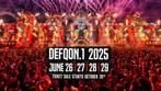 Defqon weekend ticket, Eén persoon