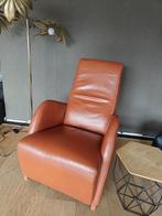 Relax fauteuil bruin-rood, Huis en Inrichting, Fauteuils, Gebruikt, Ophalen